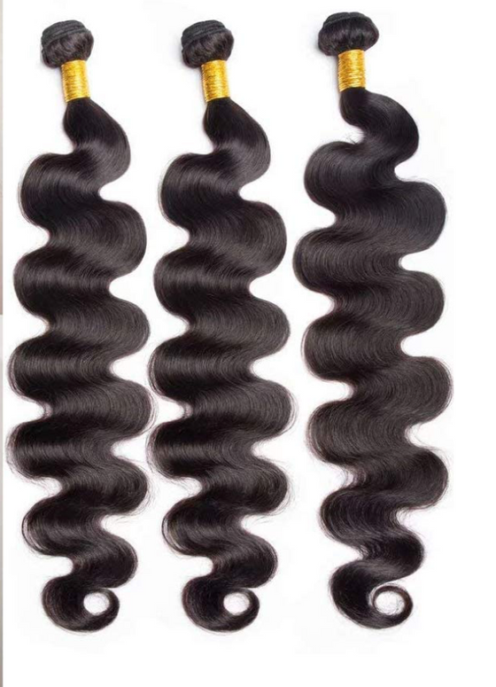 30 Inch Body Wave Bundles Brazilian Virgin Hair  Unprocessed Human Hair Bundles Hair Extensions Natural Color