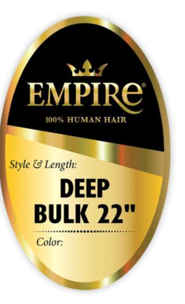 Sensationnel Human Hair Braids Empire Deep Bulk 22"