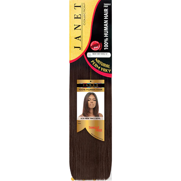 JANET COLLECTION™: NEW YAKY 100% HUMAN HAIR