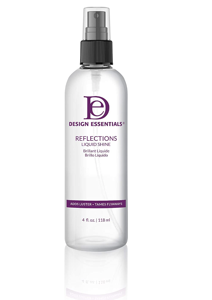Design Essentials Reflections Liquid Shine Humidity-Resistant Hair Polish Spray, 4 Ounce