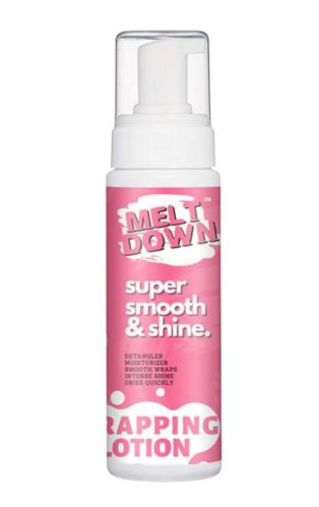 Meltdown Super Smooth & Shine Wrapping Foam Hair Lotion 6.8oz