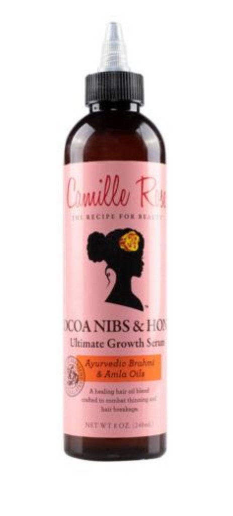 Camille Rose Cocoa Nibs & Honey Ultimate Growth Serum 8oz/ 240ml
