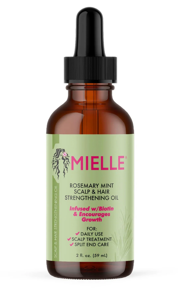 Mielle Rosemary Mint Scalp & Hair Strengthening Oil 2oz