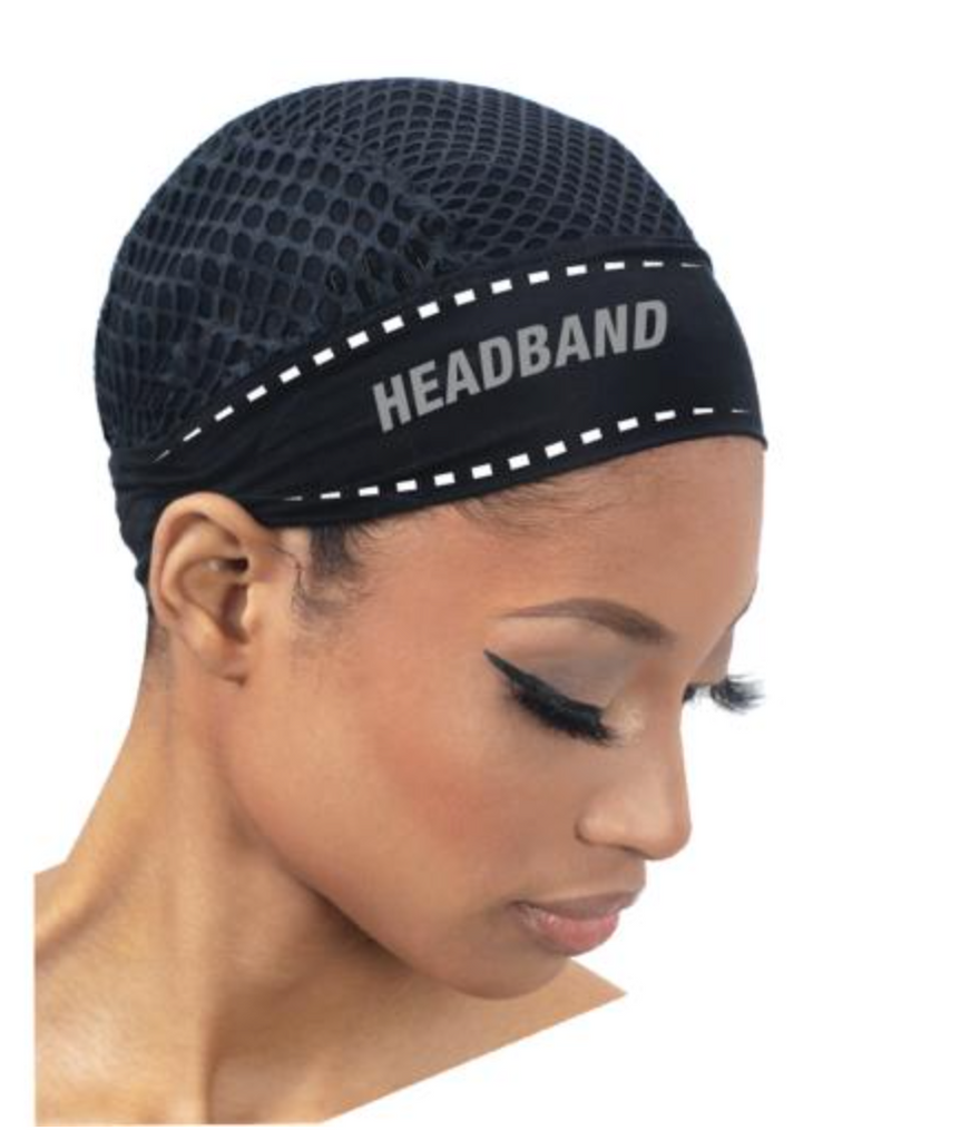 FreeTress Head Band Crochet Cap