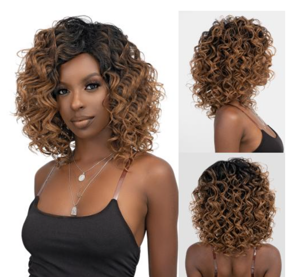 Janet Collection Natural Curly Wig Reagan