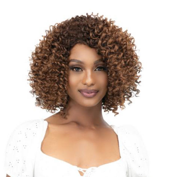 Janet Collection Natural Curly Wig Natural Aubrey