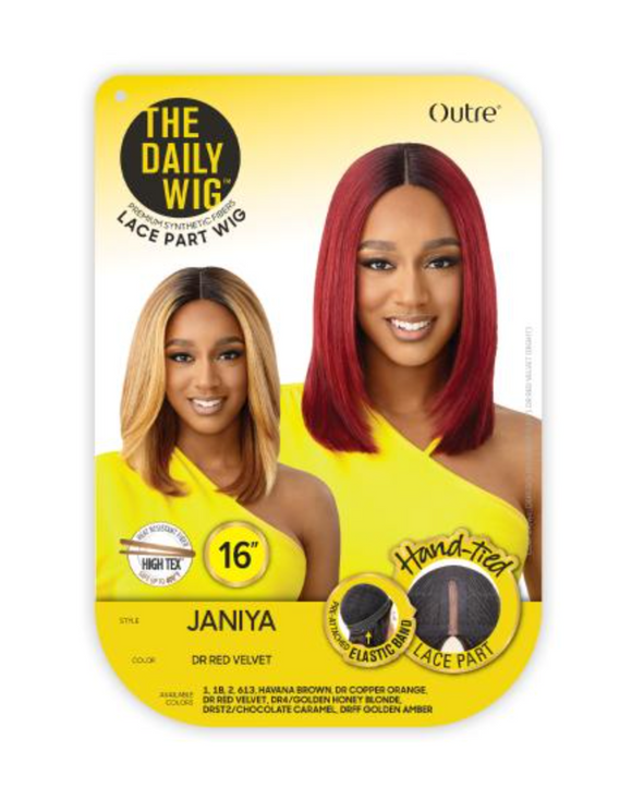 Outre The Daily Wig Hand-Tied Lace Part Wig Janiya