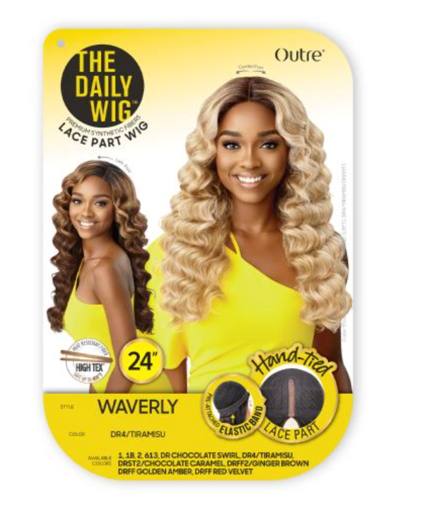 Outre The Daily Wig Hand-Tied Lace Part Wig Wavery