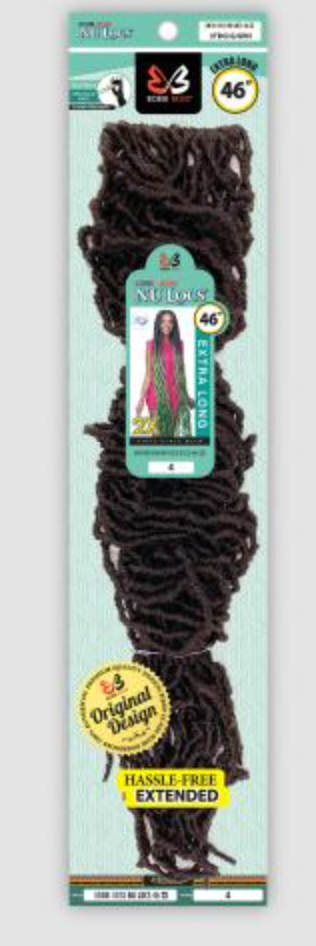 Bobbi Boss Crochet Braids African Roots Braid Collection 2X NU Locs 46"