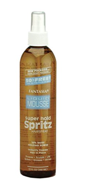 Fantasia Liquid Mousse Spritz Super Hold, 12 Fl Oz